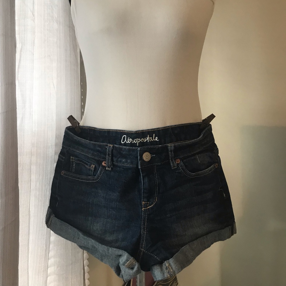 Aeropostale Blue Jean Shorts